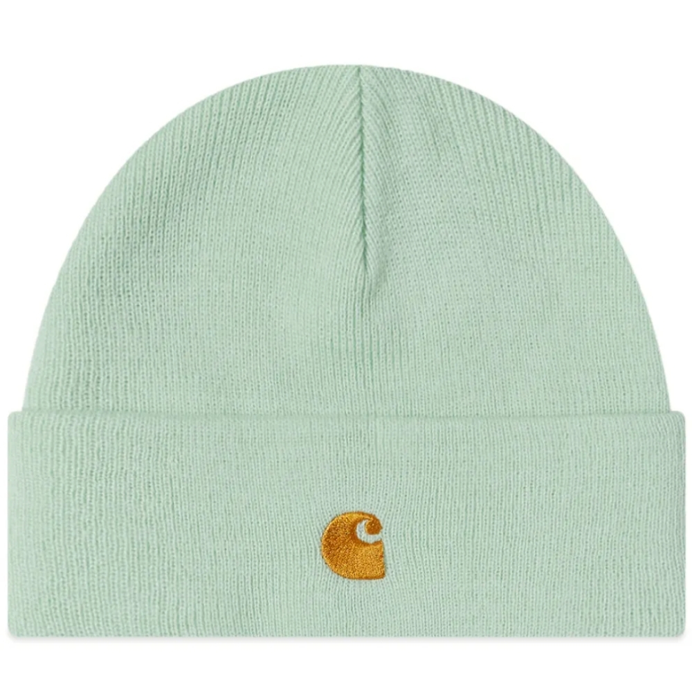 NWT Carhartt WIP Chase Beanie Mint Green
